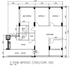 Blk 424 Hougang Avenue 6 (Hougang), HDB 5 Rooms #305404361